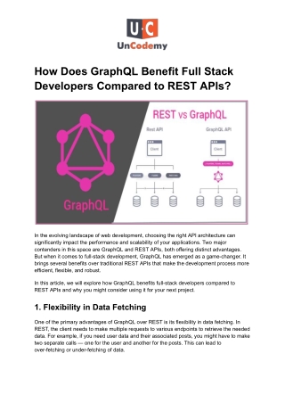 How Does GraphQL Benefit Full Stack Developers Compared to REST APIs