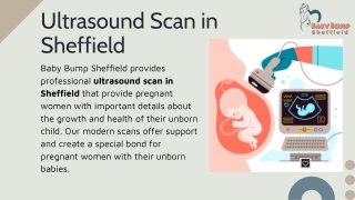 Ultrasound Scan in Sheffield