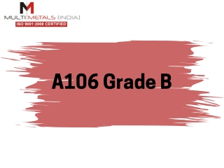 A106 Grade B