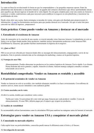 Guía completa para crear una cuenta en Amazon y comenzar a vender