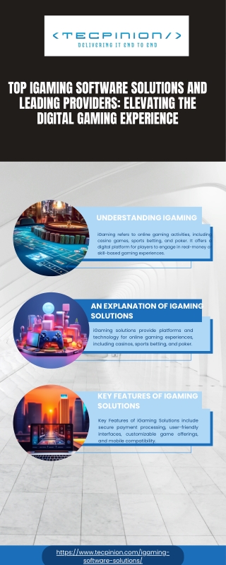 Top iGaming Solutions and Leading iGaming Solutions Providers Enhancing the Digital Gaming Experience