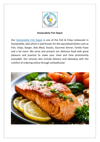 Doolandella Fish Depot Restaurant Doolandella | Order Online