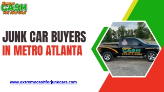Get Fast & Easy Junk Car Removal in Metro Atlanta