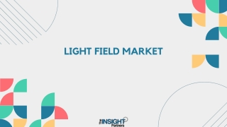Light Field Market 2031: Analysis