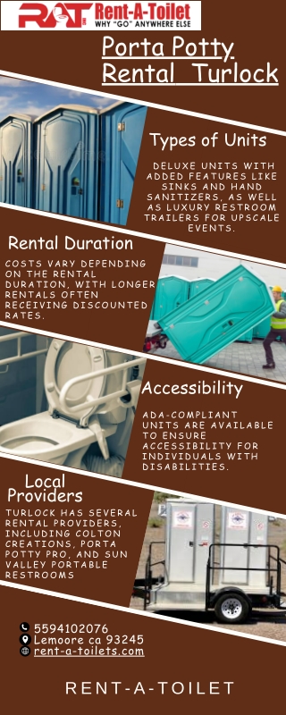 Porta Potty Rental in Turlock