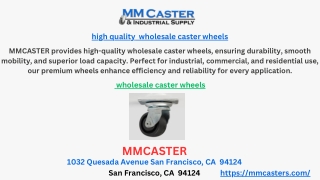 high quality wholesale caster wheels