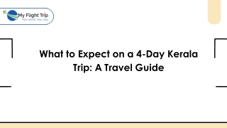 4-Day Kerala Trip for a Scenic Adventure
