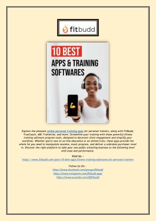 Personal Training App for Efficient Coaching & Client Progress | FitBudd