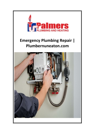 Emergency Plumbing Repair  Plumbernuneaton.com