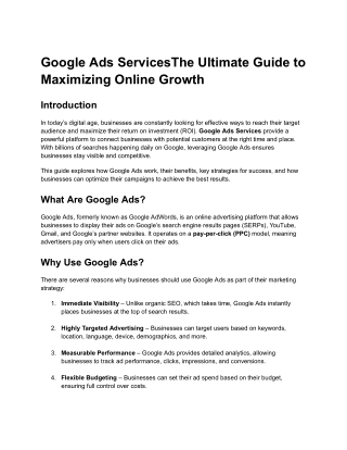 Google Ads Services for Maximum ROI | Ultrakey IT Solutions