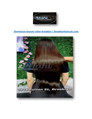 Dominican beauty salon brooklyn | Brooklynhaircuts.com