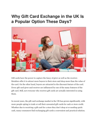 Secure Gift Card Exchange in the UK | CardPem