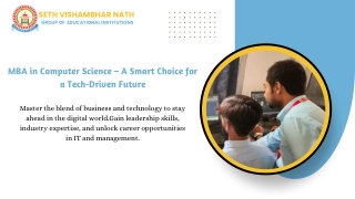 MBA in Computer Science – A Smart Choice for a Tech-Driven Future
