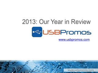 An Year In Review USB Promos