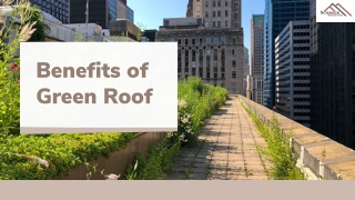 Know The Benefits of Green Roofing System
