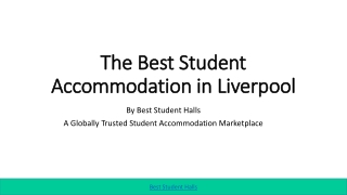 Best Student Accommodation in Liverpool