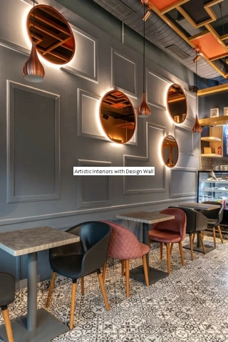 Artistic Interiors with Design Wall Panel by Everest Industries