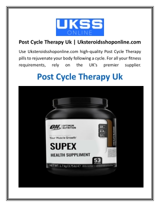 Post Cycle Therapy Uk  Uksteroidsshoponline.com