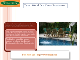 Best Teak Wood Out Door Furniture