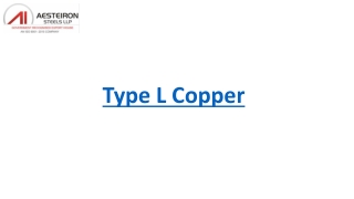 Type L Copper