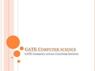 GATE Computer science