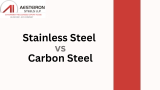 Stainless Steel vs Carbon Steel