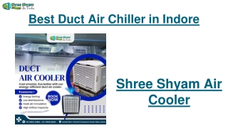 Best Duct Air Chiller in Indore