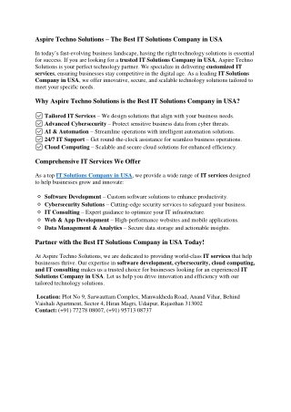Aspire Techno Solutions Blog1