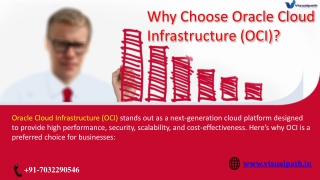 Oracle Cloud Infrastructure - OCI Training in Bangalore.