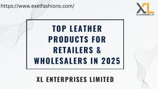 Top Leather Products for Retailers & Wholesalers in 2025