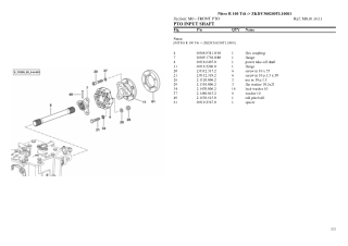 Lamborghini nitro r 100 t4i Parts Catalogue Manual Instant Download (SN zkdy380200tl10001 and up)
