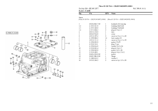 Lamborghini nitro r 120 t4i Parts Catalogue Manual Instant Download (SN zkdy540200tl10001 and up)