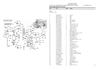 Lamborghini r6.140 t4i vrt Tractor Parts Catalogue Manual Instant Download