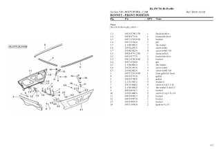 Lamborghini r6.150 t4i hi-profile Tractor Parts Catalogue Manual Instant Download