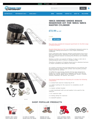 Ultimate Control with Brembo 19RCS | Addiction Motorsports