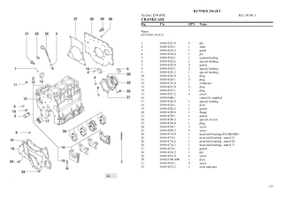 Lamborghini runner 250 jet Tractor Parts Catalogue Manual Instant Download