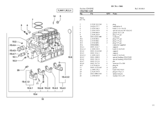 Lamborghini rv.70 Tractor Parts Catalogue Manual Instant Download (SN 3001 and up)