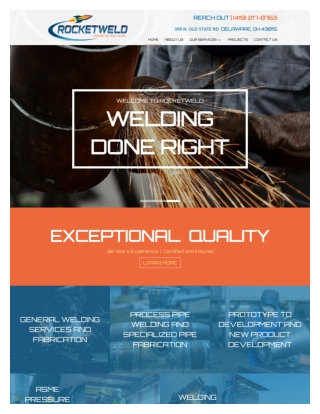Precision Industrial Welding Services | Rocket Weld
