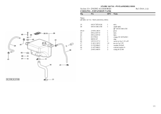 Lamborghini spark 160 t4i Tractor Parts Catalogue Manual Instant Download (SN wsxas50200ll50010 and up)
