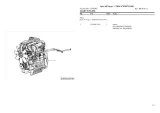 Lamborghini spire 60 target Parts Catalogue Manual Instant Download (SN zkdcs70200tl10001 and up)