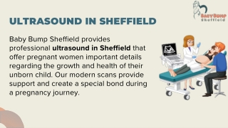 Ultrasound in Sheffield