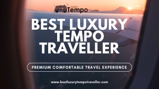 Best Luxury Tempo Traveller