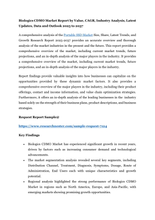 Biologics CDMO Market