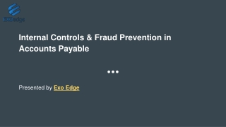 Internal Controls & Fraud Prevention in Accounts Payable