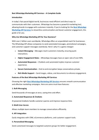 WhatsApp Marketing Solutions Noida – Boost Your Business