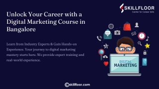 Digital Marketing Course in Bangalore - Skillfloor