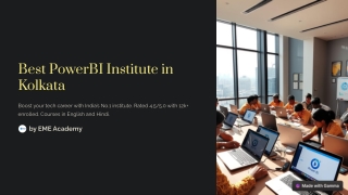 Best Power BI Course in Kolkata