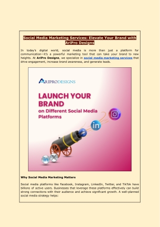 Social Media Marketing Services | Boost Engagement & Brand Awareness