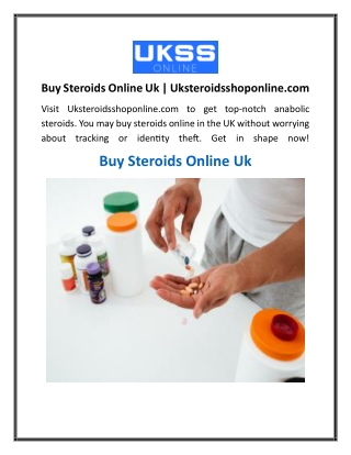 Buy Steroids Online Uk  Uksteroidsshoponline.com
