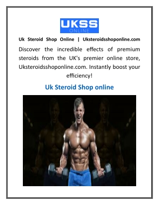 Uk Steroid Shop Online  Uksteroidsshoponline.com
